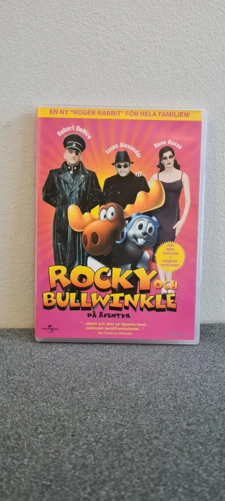 Rocky och bullwinkle på äventyr