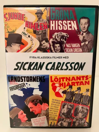 Fyra Klassiska Filmer Med: Sickan Carlsson