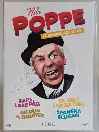 Nils Poppe på Fredriksdalsteatern