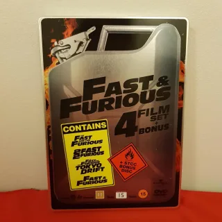 Fast and the Furious 4-Film Set