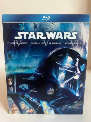 Star Wars : Episod 4: Stjärnornas Krig / Episod 5: Rymdimperiet Slår Tillbaka / Episod 6: Jedins Åte