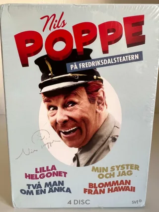 Nils Poppe på Fredriksdalsteatern