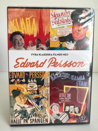 Fyra klassiska filmer med Edvard Persson